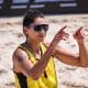 Carol Solberg, atleta de vôlei de praia que está muito próxima de garantir sua primeira participação nas Olimpíadas (Foto: Beach Volleyball World)