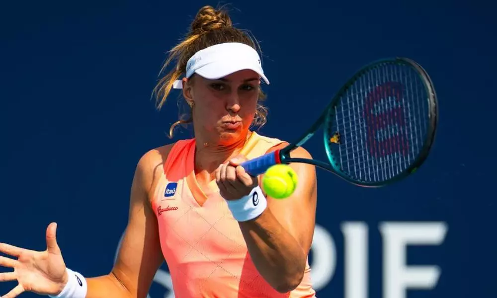 Bia Haddad em ação no WTA 1000 de Miami (Foto: Jimmie48)