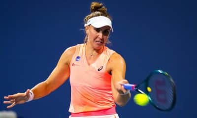 Bia Haddad em uma partida do WTA 1000 de Miami (Foto: Jimmie48)