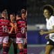 Flamengo e Corinthians se enfrentarão pela terceira rodada do Brasileirão Feminino (Paula Reis/CRF e Rodrigo Gazzanel/Agência Corinthians)
