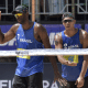 Evandro e Arthur em partida válida pelas oitavas de final do Challenge do Recife