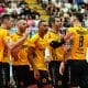 Na imagem, time de Guarulhos comemorando a classificação.
