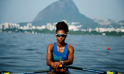 Isabelle Falck no Campeonato Sul-Americano de Remo