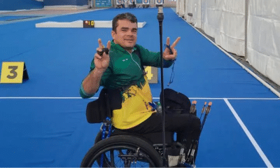 Luciano Rezende do tiro com arco paralímpicp