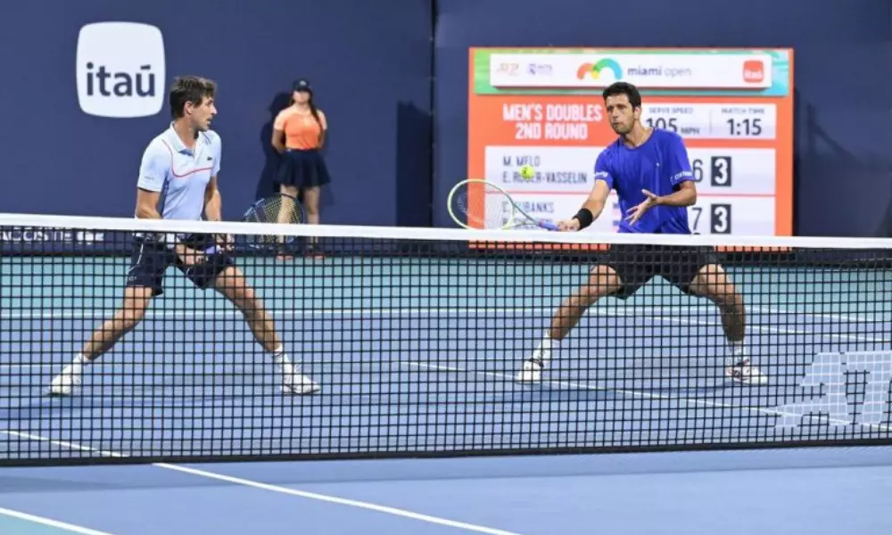 Marcelo Melo e Vasselin no Masters 1000 de Miami