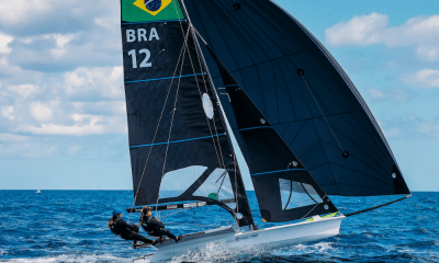 Martine e Kahena no Mundial da 49er FX