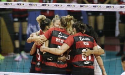 Sesc Flamengo venceu o Barueri pela Superliga por 3 sets a 0