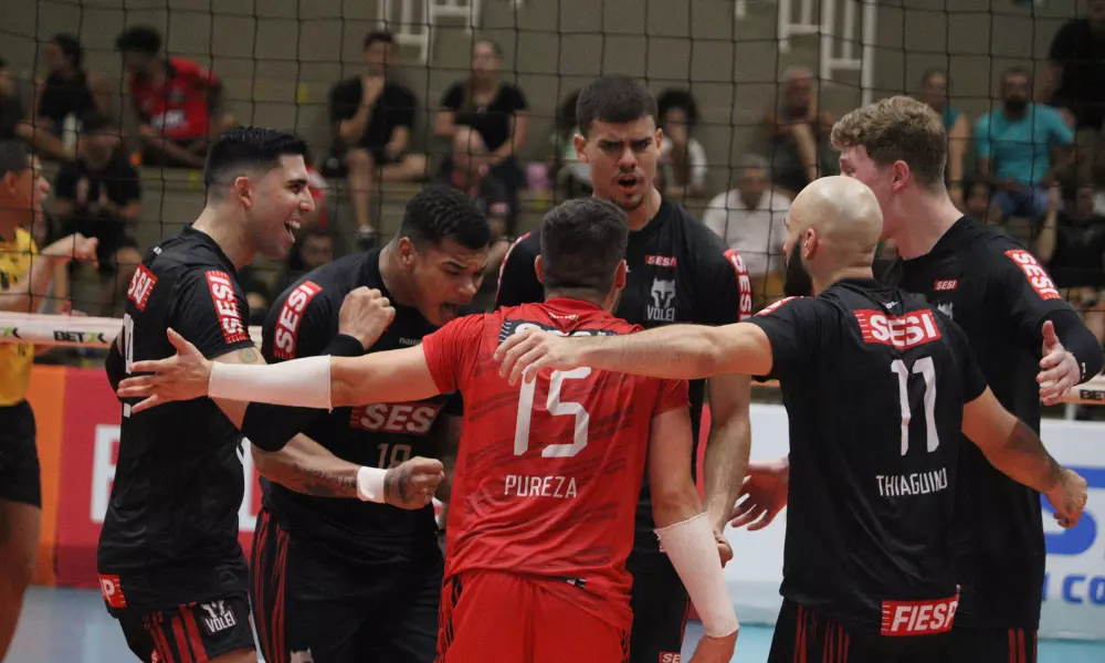 Sesi Bauru e Guarulhos pela Superliga Masculina de vôlei