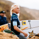 Tatiana Weston-Webb na etapa de Bells Beach da WSL