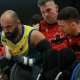 Brasil x Canadá no Torneio qualificatório do rúgby em cadeira de rodas