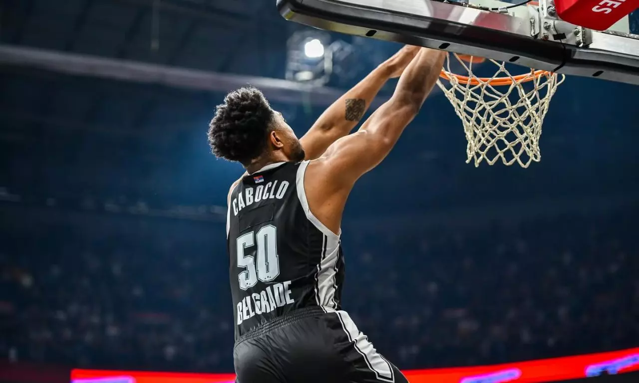 Bruno Caboclo Partizan Belgrado Euroliga de basquete masculino