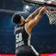 Bruno Caboclo Partizan Belgrado Euroliga de basquete masculino