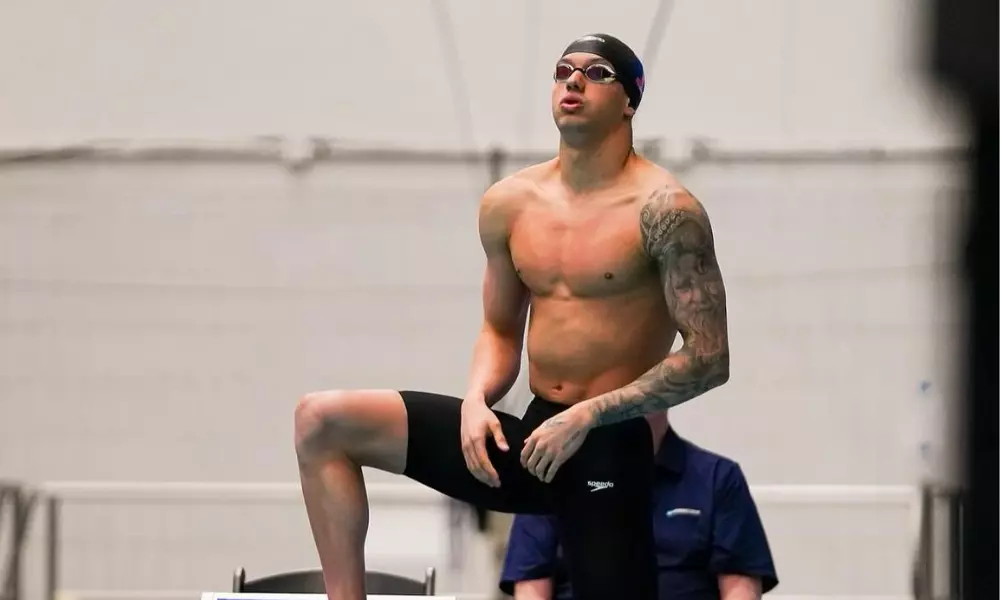 Guilherme Caribé no NCAA pela Universidade do Tennessee