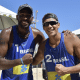 Evandro e Arthur no Challenge do Recife de vôlei de praia