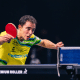 Hugo Calderano no WTT Smash Singapura