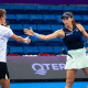 Luisa Stefani e Demi Schuurs no WTA 1000 de Indian Wells