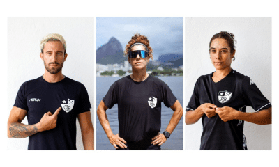 Lucar Verthein, Beatriz Tavares e Antônia Emanuelle no Pré-Olímpico de remo