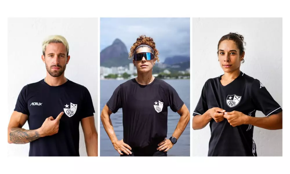 Lucar Verthein, Beatriz Tavares e Antônia Emanuelle no Pré-Olímpico de remo