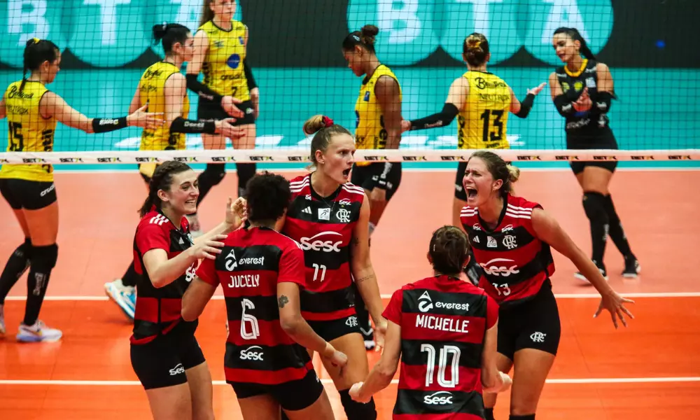 Sesc Flamengo x Praia Clube na Superliga Feminina
