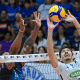 Nico Uriarte faz levantamento no jogo entre Sada Cruzeiro e Suzano na Superliga Masculina