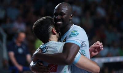 Abouba Neto, jogador brasileiro que atua no Tours, da França (Divulgação/Tours Volley Ball)