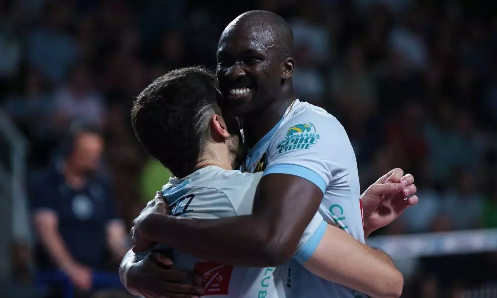 Abouba Neto, jogador brasileiro que atua no Tours, da França (Divulgação/Tours Volley Ball)