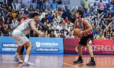 Partida entre Unifacisa e São Paulo, válida pelas oitavas de final do NBB (Gabriella Tayane/Basquete Unifacisa)