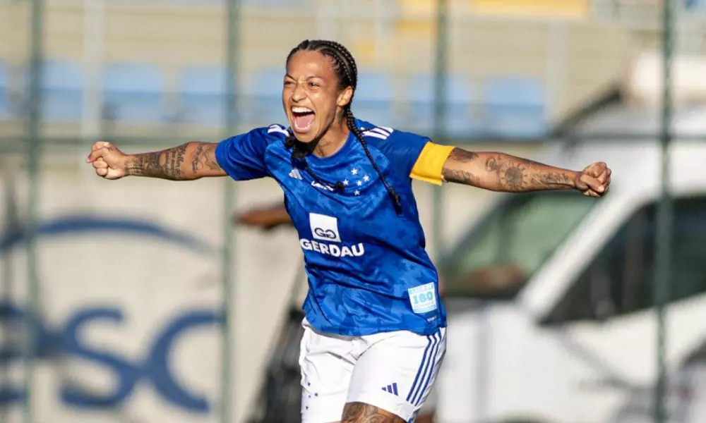 Byanca Brasil, meia destaque do Cruzeiro e artilheira do Brasileiro Feminino (Divulgação/CBF)