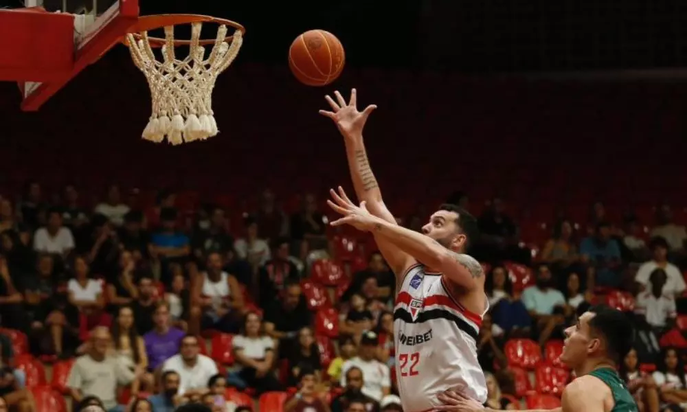 Ralfi Ansaloni, destaque do São Paulo na vitória sobre o Cerrado pelo NBB (Foto: Miguel Schincariol/Saopaulofc.net)