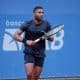 João Lucas Reis em ação no Challenger de Florianópolis (Divulgação/CBT)