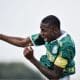 Patrick, jogador do Palmeiras, comemorando seu gol na vitória sobre o Corinthians pelo Brasileiro Sub-20 (Foto: Ronaldo Barreto)