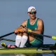 Lucas Verthein em ação na Copa do Mundo de remo, em Varese remo de praia Los Angeles Los Angeles-2018