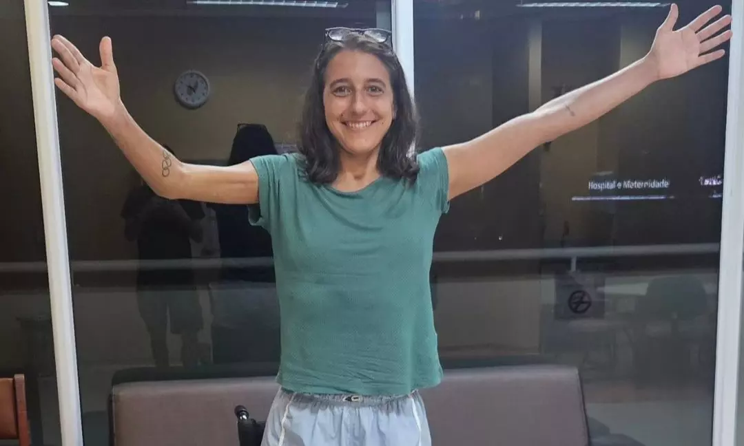 Luisa Babtista, acidente
