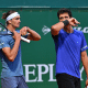 Marcelo Melo e Alexander Zverev em ação no Masters 1000 de Monte Carlo