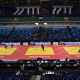 Foto panorâmica da Arena Carioca 1, onde acontecerá o Campeonato Pan-Americano e da Oceania de judô