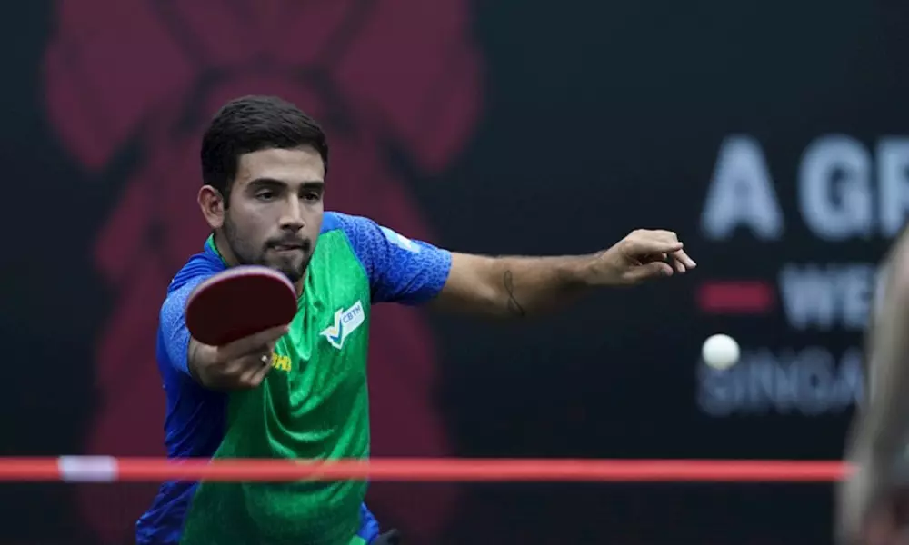 Guilherme Teodoro, WTT Feeder Düsseldorf, Tênis de mesa