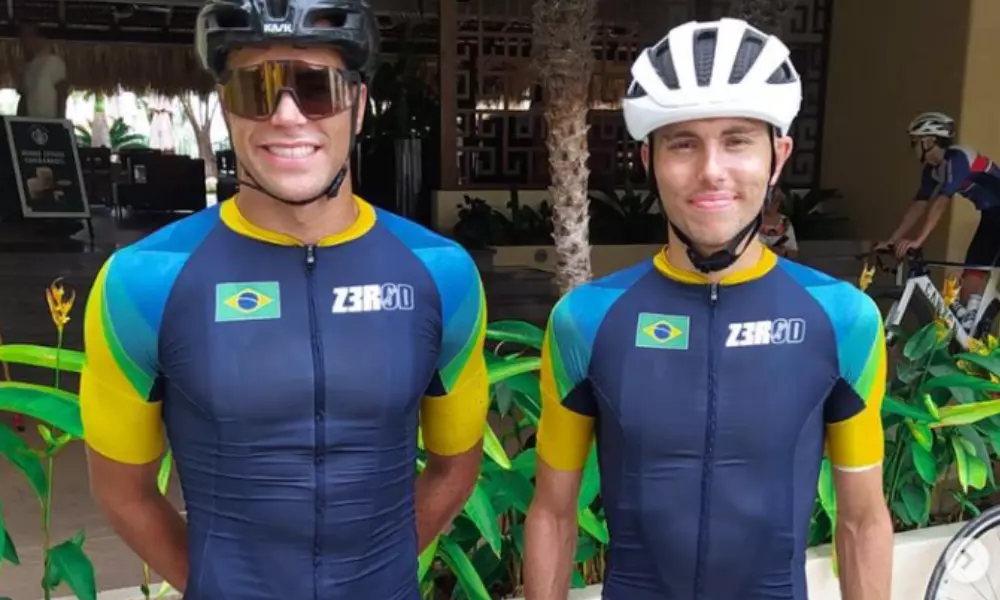 Kauê Willy e Antônio Neto do Brasil no triatlo