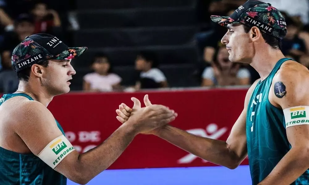 André e George, André Stein, George Wanderley, Elite 16 de Tepic, Vôlei de praia