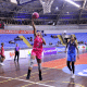 Lance do jogo entre Blumenau e Catanduva