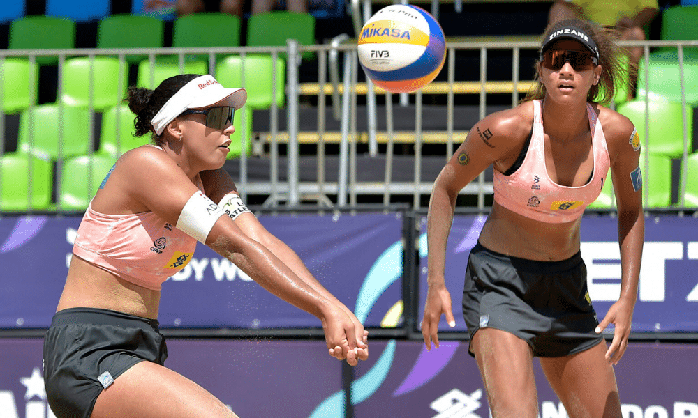 Duda e Ana Patrícia no TOP-16 de Brasília pelo Circuito Brasileiro de vôlei de praia