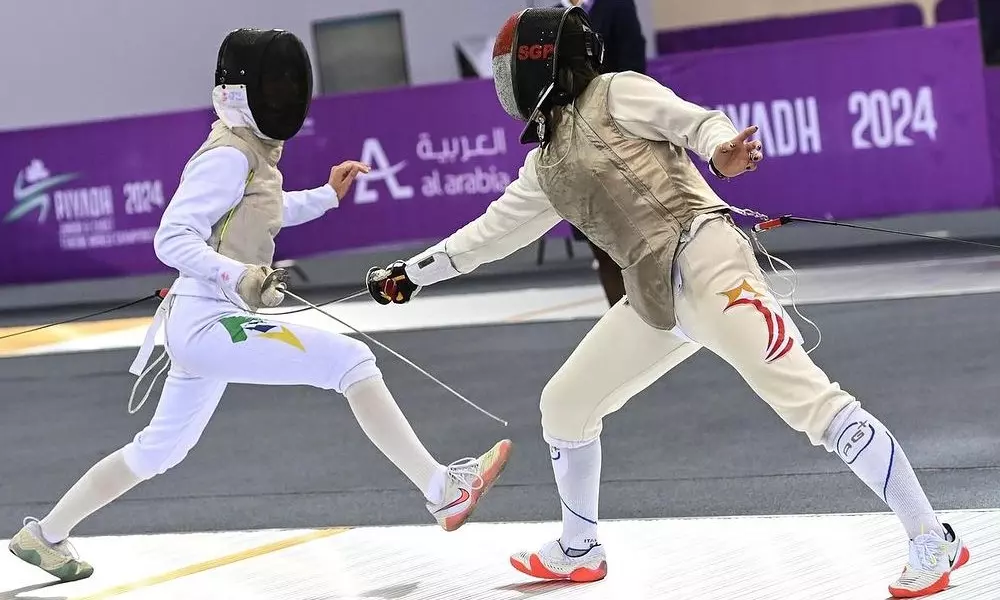 Mundial Cadete, Lorenzo Mion, Murilo Machado, André Mura, esgrima, Livia Burberry, Valentina Basso, Gabriella Viana, Brasil