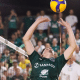 Levantador do Goiás faz levantamento no jogo contra o Neurologia Ativa na final da Superliga B