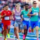 Guilherme Kurtz em prova de 1500m nos Jogos Sul-Americanos