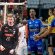 Jogadores de Sesi Bauru e Vôlei Renata Campinas na Superliga Masculina de vôlei