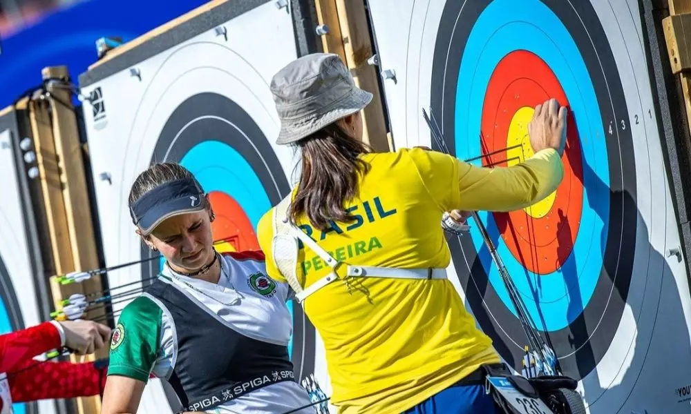 Tiro com arco, equipe do brasil, copa do mundo de tiro com arco, xangai