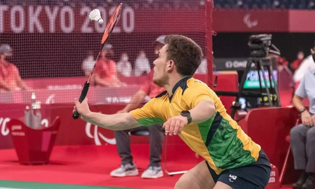 Vitor Tavares, Maria Gilda, Auricelia Evangelista, Torneio Internacional de Parabadminton da Espanha