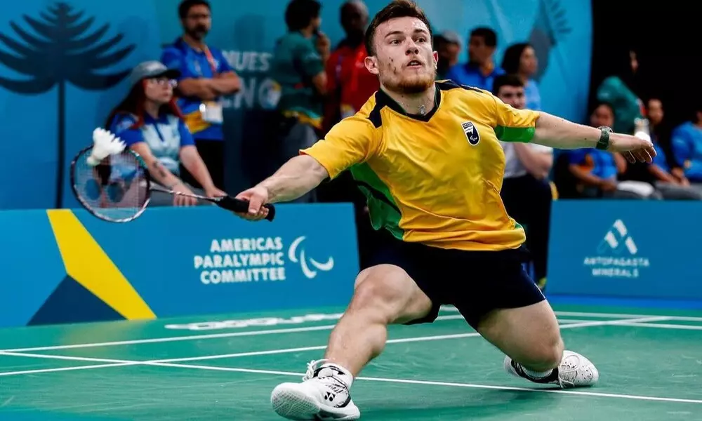 Vitor Tavares, Internacional da Espanha de Parabadminton, Maria Gilda, Parabadminton