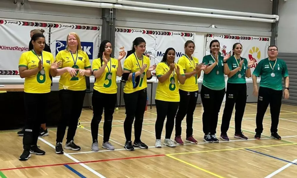 Brasil é vice-campeão da Malmö Cup de goalball feminino