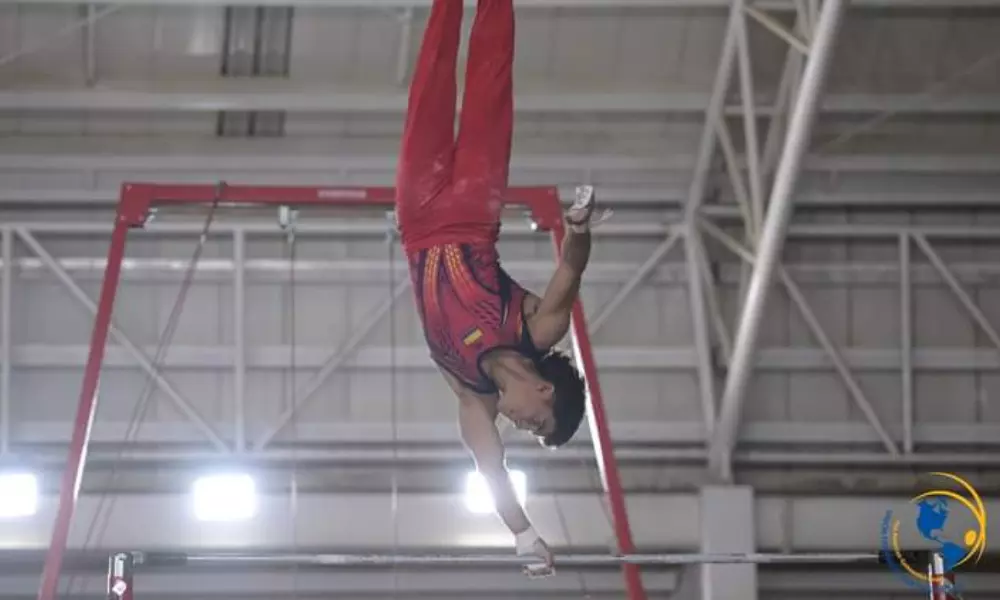 Camilo Vera no Pan-Americano de ginástica artística - All-Around