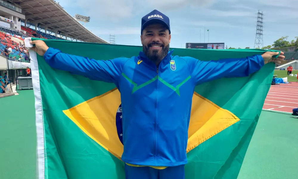 Claudiney Mundial de atletismo paralímpico